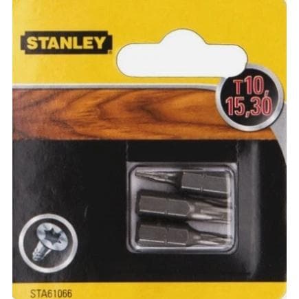 STANLEY STA61066-XJ - Jeu d’embouts Torx (3 pièces)