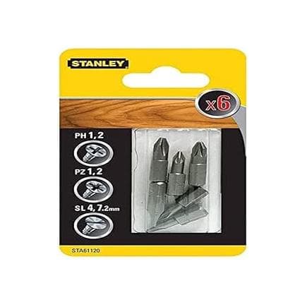 STANLEY STA61120-XJ - Jeu d’embouts mixtes (6 pièces)
