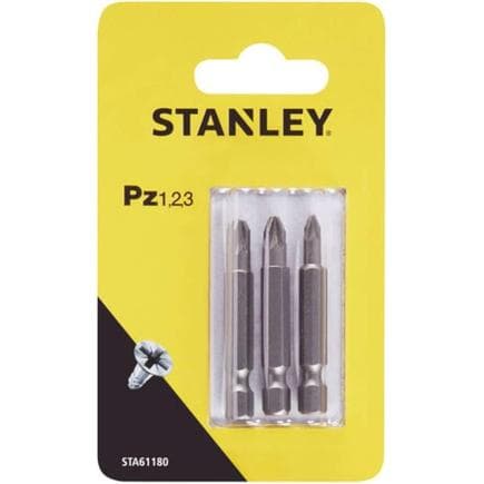 STANLEY STA61180-XJ - Jeu d’embouts PZ (3 pièces)