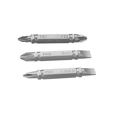 STANLEY STA61381-XJ - Jeu d’embouts doubles PH-PZ-SL (3 pièces)