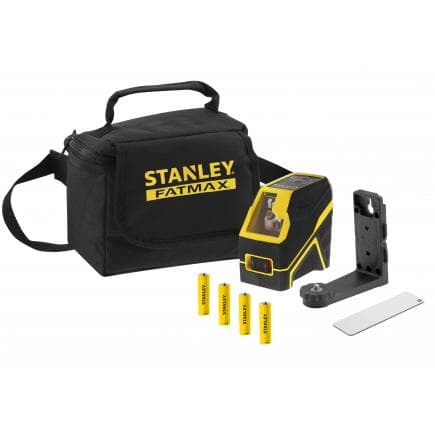 STANLEY FMHT77586-1 - Niveau laser à faisceau croisé rouge / vert à pile alcaline