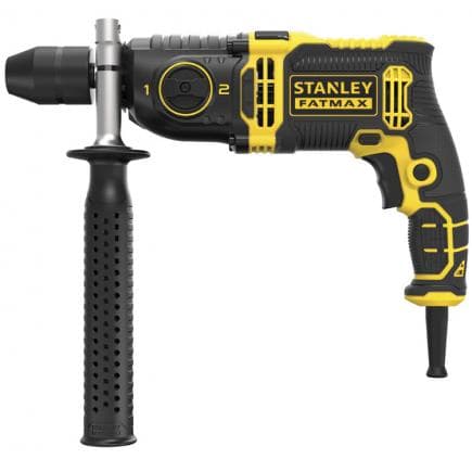STANLEY FMEH1100K-QS - Perceuse à percussion 1100w à 2 vitesses mécaniques