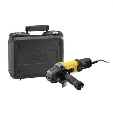 STANLEY FMEG220K-QS - Meuleuse d'angle 850w - 125 mm avec coffret