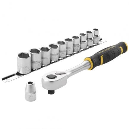 STANLEY FMMT82680-0 - Jeu de cliquets Fatmax® 3/8" + clés à douilles + embouts