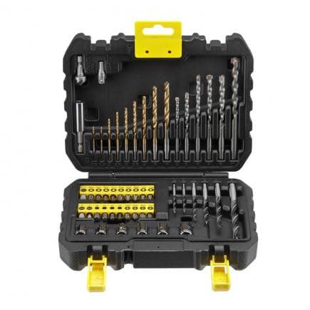 STANLEY STA88546-XJ - Jeu de 50 pointes / embouts pour perçage et vissage