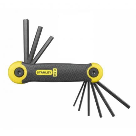 STANLEY 2-69-265 - Jeu de clés mâles hexagonales de 9 pouces (12 pcs.)