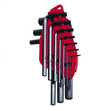 STANLEY 0-69-251 - Jeu de 8 clés hexagonales mâles courbés courtes (4 pcs.)