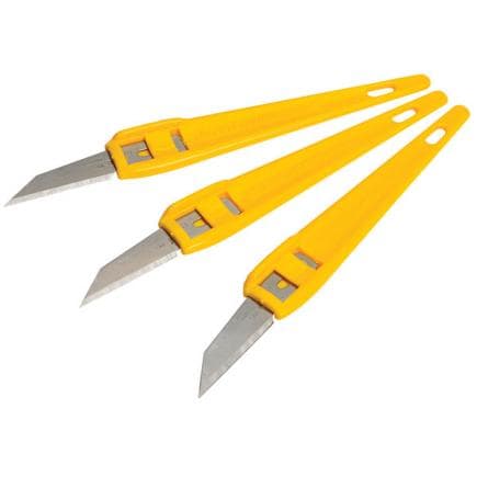 STANLEY 0-10-601 - Couteau muliusage - 3 pcs.