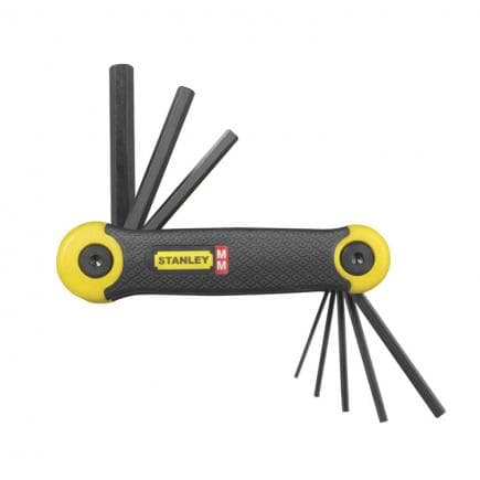 STANLEY 2-69-264 - Jeu de 8 clés hexagonales (12 pcs.)