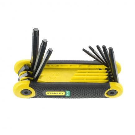 STANLEY 2-69-266 - Jeu de 8 clés mâles hexagonales Torx (12 pcs.)