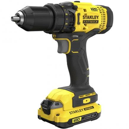 STANLEY SFMCD700C2K-QW - PERCEUSE VISSEUSE V20 STANLEY® FATMAX® 18V - 1.5 AH