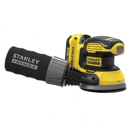 STANLEY SFMCW220D1S-QW - PONCEUSE ORBITALE ALÉATOIRE 18V - 125 MM