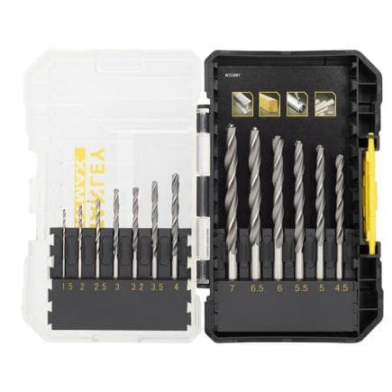 STANLEY STA88553-XJ - JEU 13 PIÈCES POUR LE PERÇAGE (5 pcs.)
