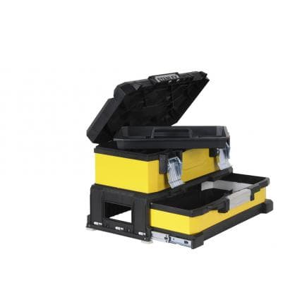 STANLEY 1-95-829 - Boîte Porte-outils Metal-Plastic 20 avec tiroir