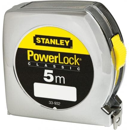 STANLEY 0-33-932 - Ruban à mesurer Powerlock - Lecture directe (6 pcs.)