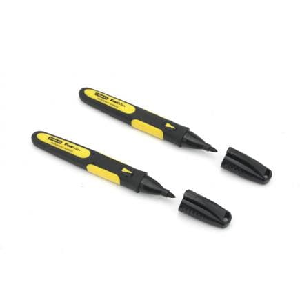 STANLEY 0-47-312 - Jeu de 2 marqueurs indélébiles FatMax® (12 pcs.)
