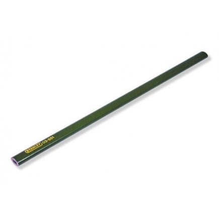 STANLEY 1-03-851 - Crayon de charpentier vert - Mine dure (lot muliple)