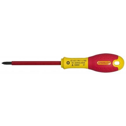 STANLEY 0-65-414 - Tournevis FatMax® - Lame isolée Phillips (6 pcs.)