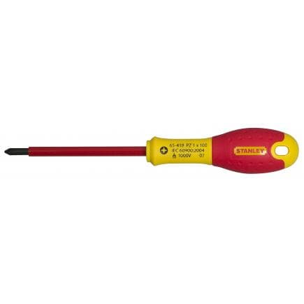 STANLEY 0-65-417 - Tournevis FatMax® - Lame isolée Pozidriv (6 pcs.)