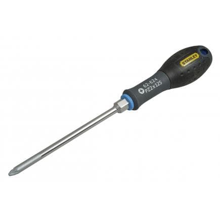 STANLEY FMHT0-62624 - Tournevis FatMax® avec hexagone de manœuvre - Lame Pozidriv (6 pcs.)