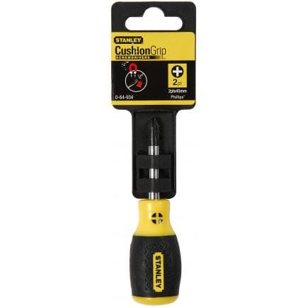 STANLEY 0-64-931 - Nano Tournevis Cushion Grip - Lame Phillips (6 pcs.)