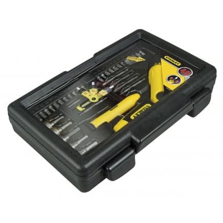STANLEY 0-63-038 - Jeu 40 pcs. Tournevis à cliquet avec embouts