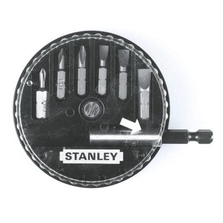 STANLEY 1-68-737 - Jeu d'embouts avec porte-embout (7 pcs.)