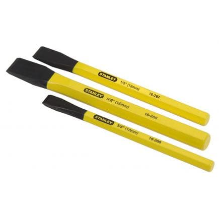STANLEY 4-18-298 - Jeu de 3 burins pour mécaniciens (3 pcs.)