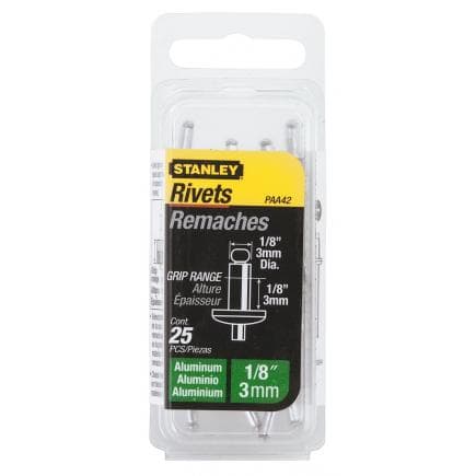 STANLEY 1-PAA54T - Rivets en aluminium (lot muliple)