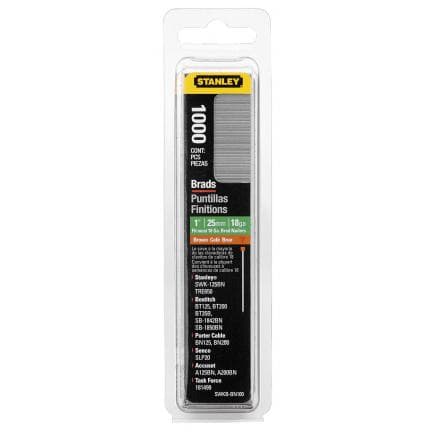 STANLEY 1-SWK-BN050T - 1000 Clous Type `` J " (10 pcs.)