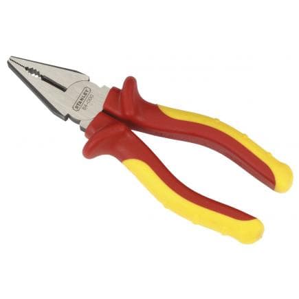 STANLEY 0-84-008 - Pinces semi-ronde courbée aux normes VDE (10 pcs.)