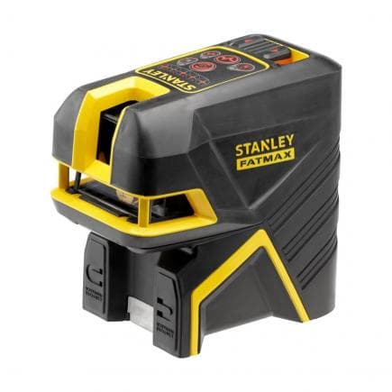 STANLEY FMHT1-77415 - NIVEAU LASER CROISÉ + 5 POINTS P5LR FATMAX® - FAISCEAU ROUGE