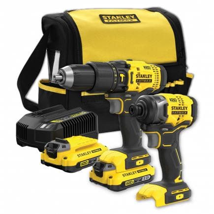 STANLEY SFMCK465D2S-QW - 18V Fatmax impact screwdriver and screwdriver set