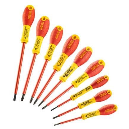 STANLEY FMHT62573-0 - Jeu de tournevis Fatmax® VDE (10 pièces)