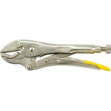 STANLEY 0-84-814 - Pinces auto-serrantes à becs droits et convexes (lot multiple)
