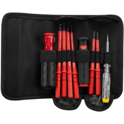 STANLEY FMHT66426-0 - Tournevis isolé FATMAX® VDE avec lames interchangeables (lot multiple)