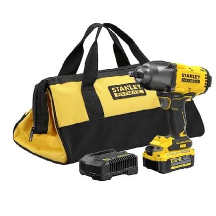STANLEY SFMCF940M1-QW - Clé à chocs haute puissance 18V 4.0 Ah 1/2" Brushless (avec batterie, chargeur et sacoche)