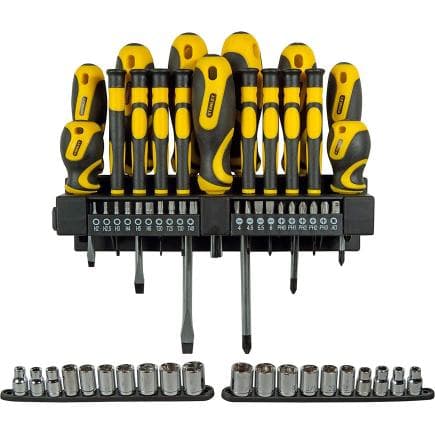 STANLEY STHT0-62143 - Jeu de tournevis, embouts et douilles (lot multiple)