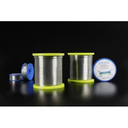 STELLA WELDING ALLOYS Ag5Sn-03 - Fil de soudure tendre en alliage étain-argent avec 5% Ag