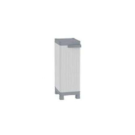 TERRY 1002570 - Armoire d’extérieur 1 porte 2 étagères 35x43,8x97,6 cm