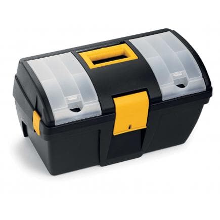 TERRY 1002287 - Caisse à outils grande avec plateau et organisateur transparent