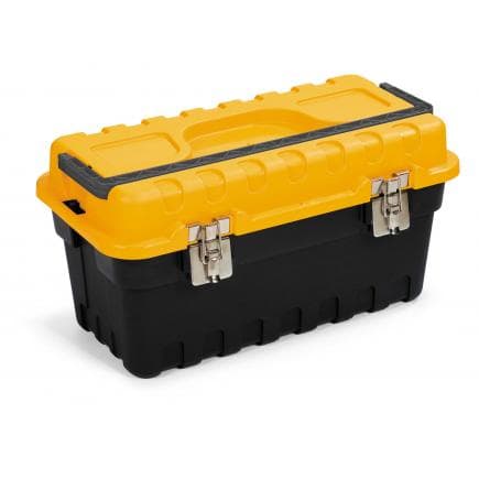 TERRY 1002633 - Caisse à outils avec plateau - Noir/Jaune