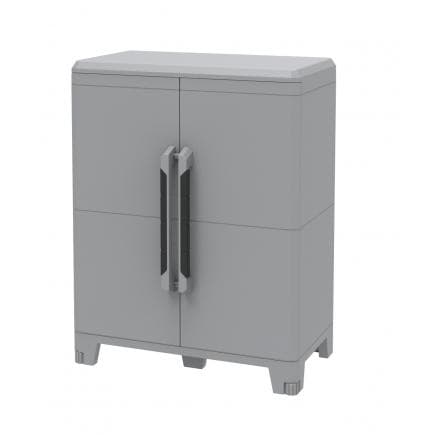 TERRY 1002906 - Armoire à 2 portes avec 1 étagère modulaire 78x43,6x101,6 cm