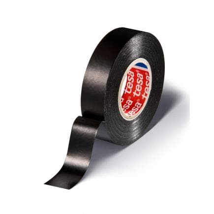 TESA - Ruban isolant pour câblages haute température noir