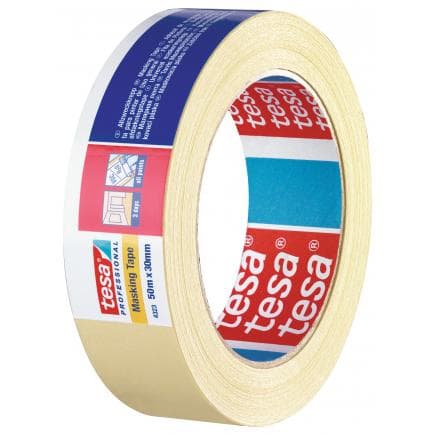 TESA - Ruban de papier semi-crêpé de protection universel