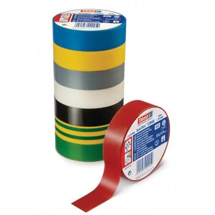 TESA - Ruban isolant auto-extinguible professionnel gris