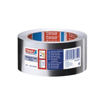 TESA - Nastro adesivo ignifugo in alluminio con liner di protezione