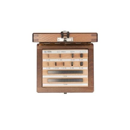 TESA TECHNOLOGY 05960051 - Jeu de 11 blocs de calibre avec certificat PTB