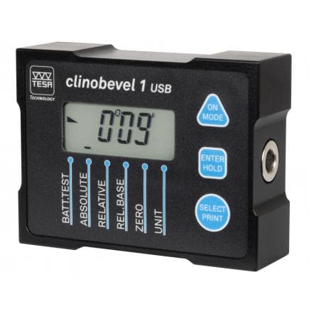 TESA TECHNOLOGY 05330204 - CLINOBEVEL 1 clinomètre numérique USB