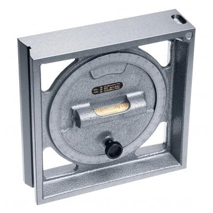 TESA TECHNOLOGY 05331700 - Bubble clinometer with corner protractor, square model